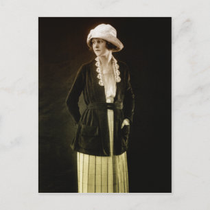 1920s Fashion Postcard