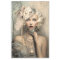 1920's Flapper Beauty, and Hummingbird, decoupage