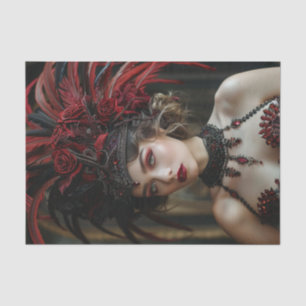 1920's Flapper Girl34 Tissue Paper