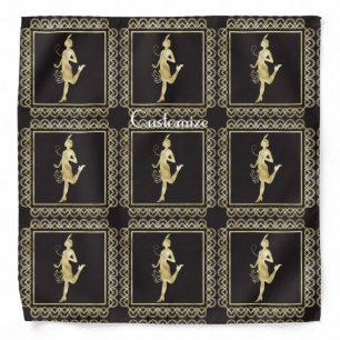 1920's Flapper Girl Thunder_Cove Bandana