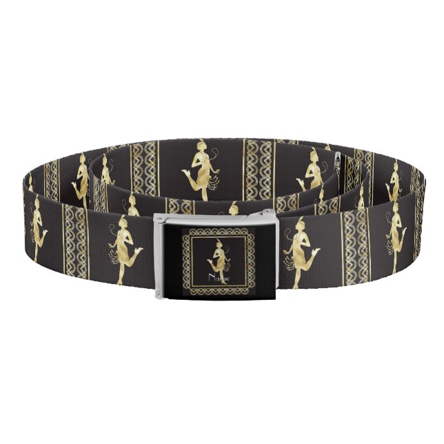 1920's Flapper Girl Thunder_Cove  Belt (Coil)