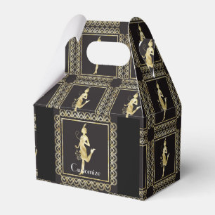 1920's Flapper Girl Thunder_Cove Favor Boxes