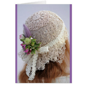 1920's Flapper Wedding Hat Cards