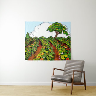 1920s garden tapestry