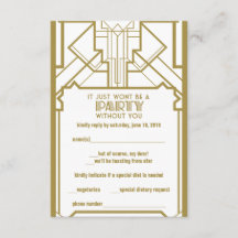 1920's Gatsby RSVP