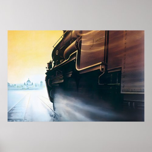 1920s German Railways Poster To Berlin!