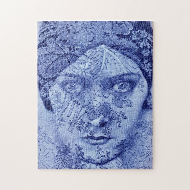 1920s Gloria Swanson Jigsaw Puzzle (Vertical)