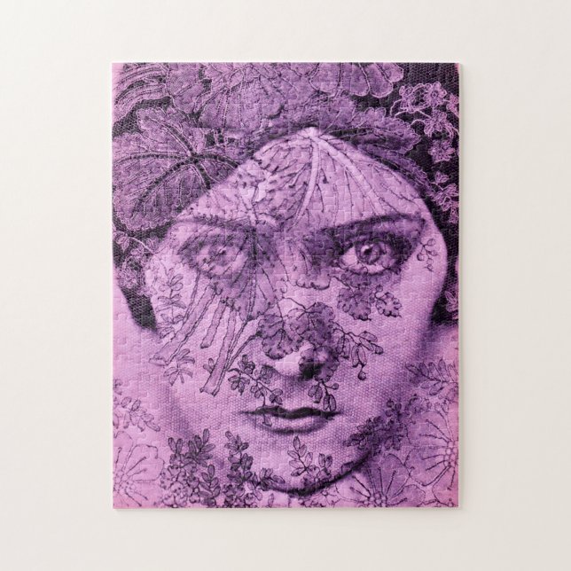 1920s Gloria Swanson Jigsaw Puzzle (Vertical)
