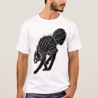 1920s Halloween Cat T-Shirt