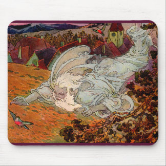 1920s illustration The North Wind Mouse Pad