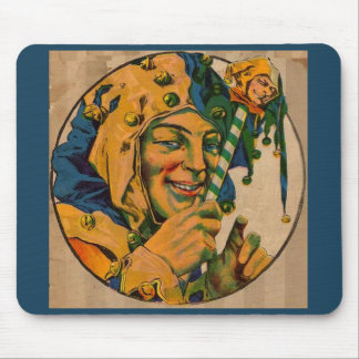 1920s jester mouse pad