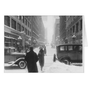 1920s Kansas City All Occasion Blank Greeting Card