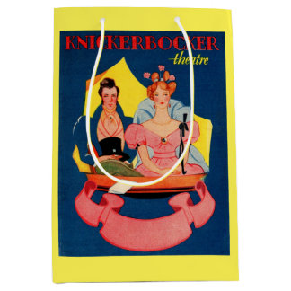 1920s Knickerbocker Theatre playbill print Medium Gift Bag