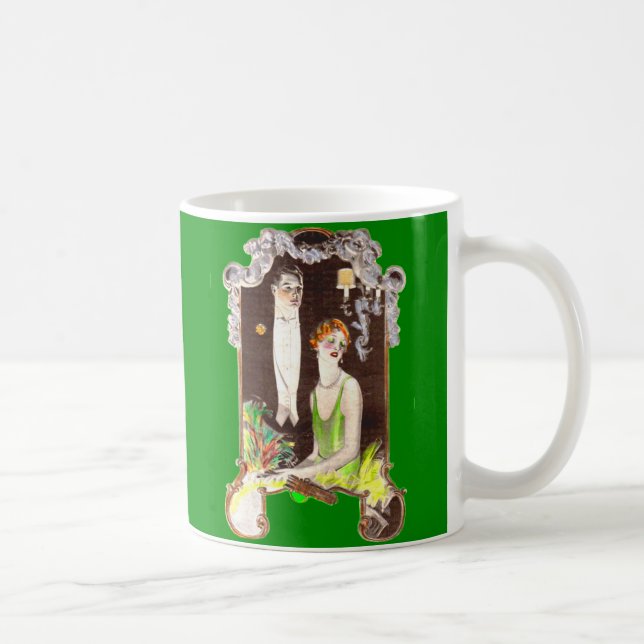 1920s Leyendecker Arrow shirt ad art Coffee Mug (Right)