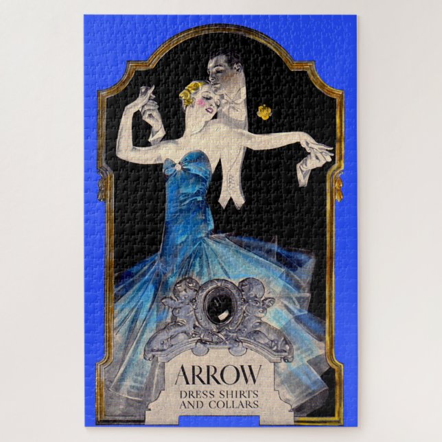 1920s Leyendecker Arrow shirt ad no. 1 Jigsaw Puzzle (Vertical)