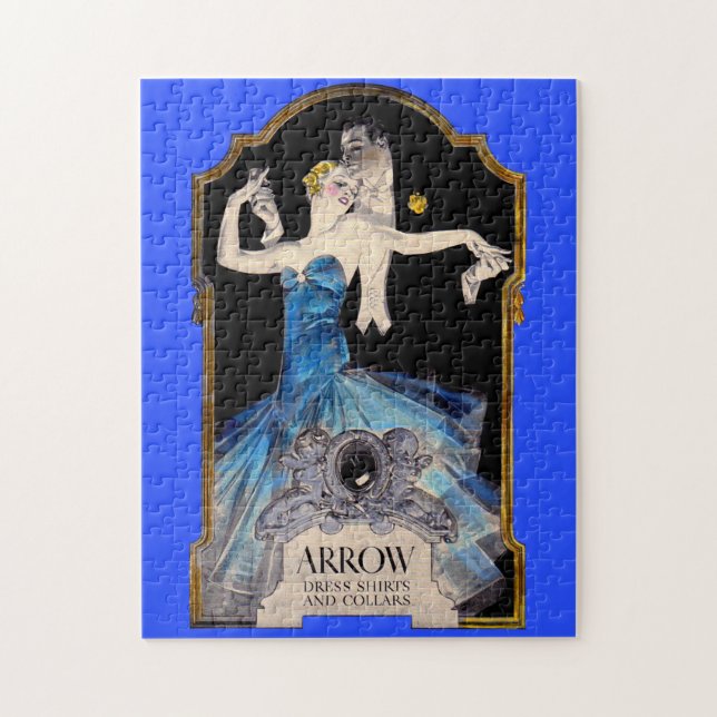 1920s Leyendecker Arrow shirt ad no. 1 Jigsaw Puzzle (Vertical)