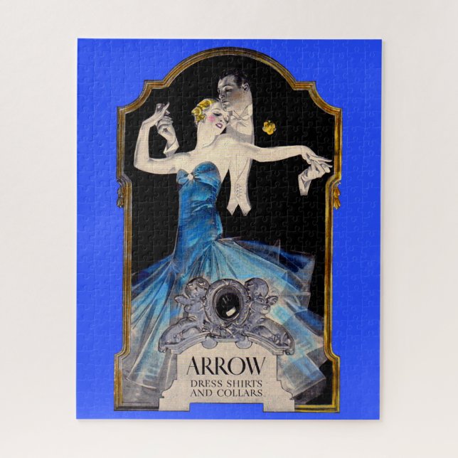 1920s Leyendecker Arrow shirt ad no. 1 Jigsaw Puzzle (Vertical)