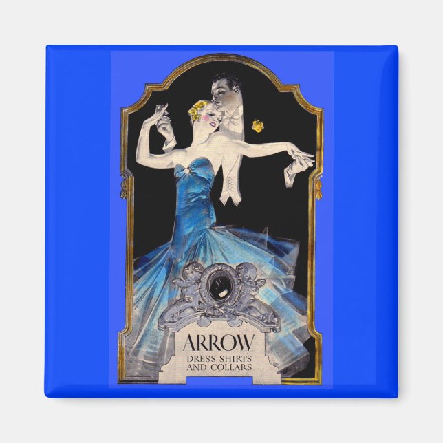 1920s Leyendecker Arrow shirt ad no. 1 Magnet (Front)