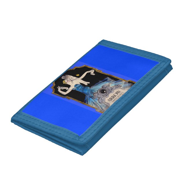 1920s Leyendecker Arrow shirt ad no. 1 Trifold Wallet (Bottom)