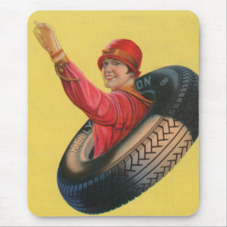 1920s Lotta Miles for Kelly-Springfleld tires Mouse Pad