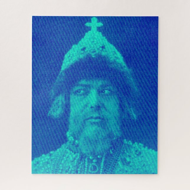 1920s Mad Russian guy Jigsaw Puzzle (Vertical)