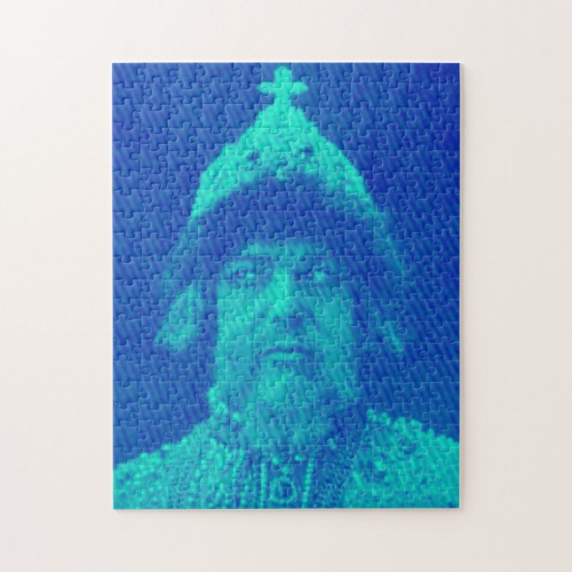1920s Mad Russian guy Jigsaw Puzzle (Vertical)