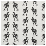 1920s magician silhouette fabric