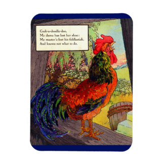 1920s Mother Goose - rooster Magnet
