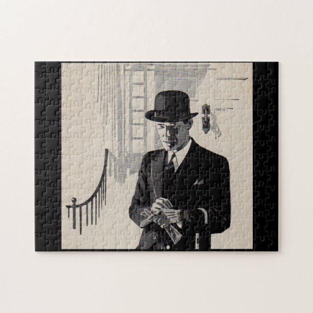 1920s Mr. Natty the sharp dressed man Jigsaw Puzzle (Horizontal)