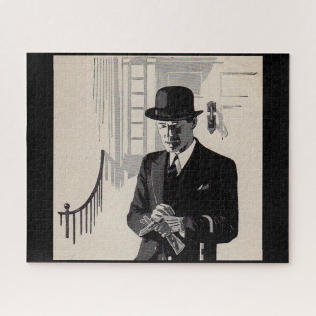 1920s Mr. Natty the sharp dressed man Jigsaw Puzzle (Horizontal)
