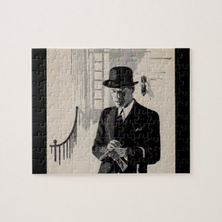 1920s Mr. Natty the sharp dressed man Jigsaw Puzzle