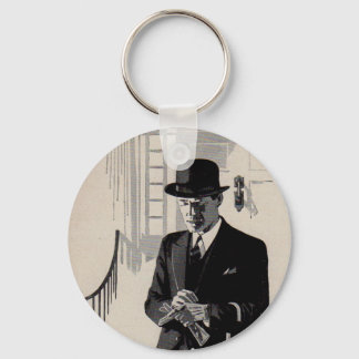 1920s Mr. Natty the sharp dressed man Keychain