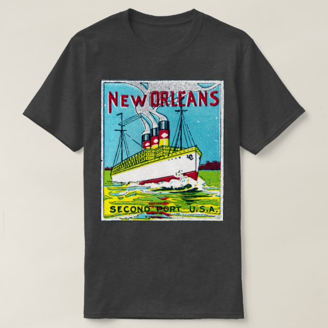 1920s New Orleans TShirt (Design Front)