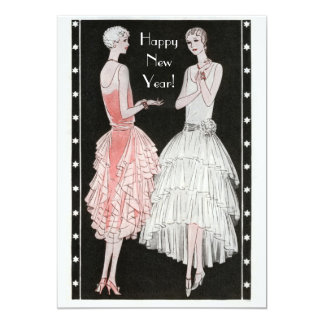 Vintage New Years Eve Cards | Zazzle