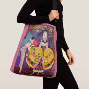 1920s New York Hippodrome program cover Crossbody Bag