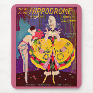 1920s New York Hippodrome program cover Mouse Pad