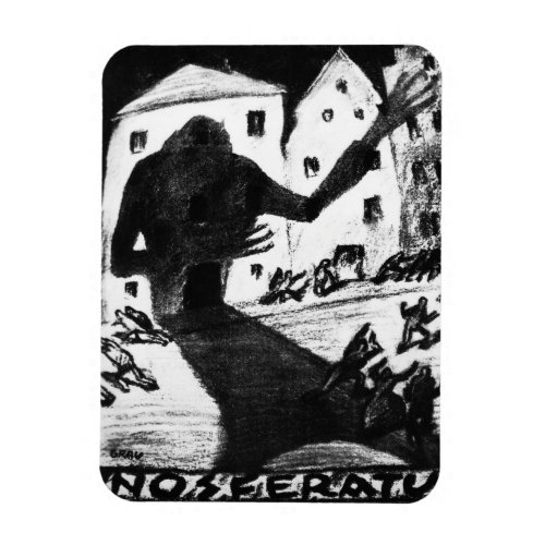 1920s Nosferatu Poster Magnet 