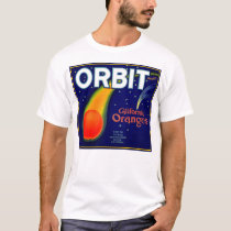 1920s Orbit Oranges fruit crate label