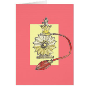 1920s Perfume Bottle Cards