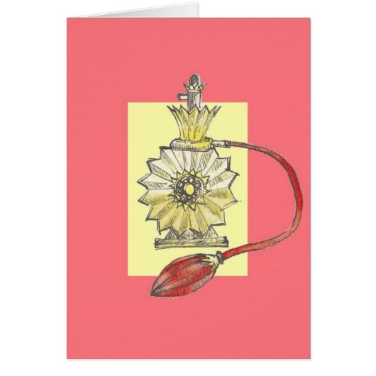 1920s Perfume Bottle Cards (Front)