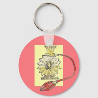 1920s Perfume Bottle Keychain