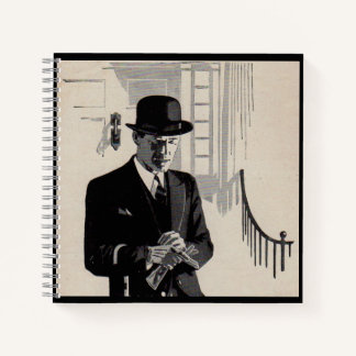 1920s sharp-dressed man notebook