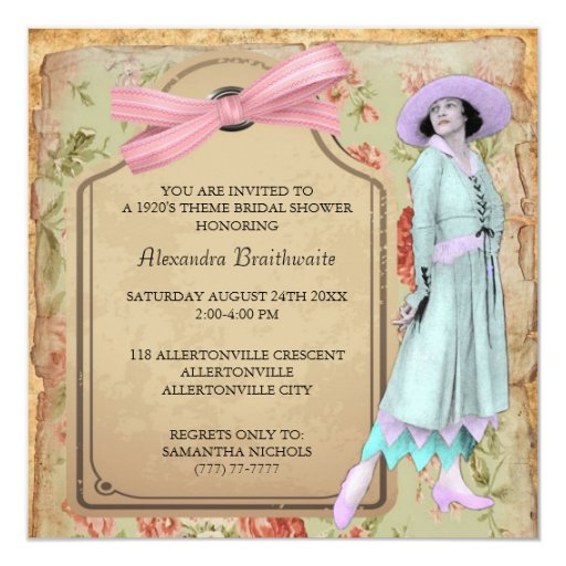 1920S Themed Invitations 3