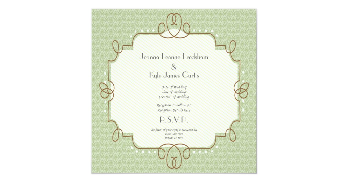 1920's Themed Wedding Invitations | Zazzle