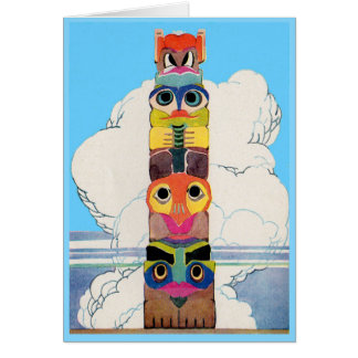 1920s totem pole