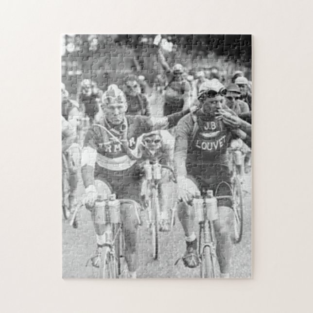 1920s Tour De France Jigsaw Puzzle (Vertical)