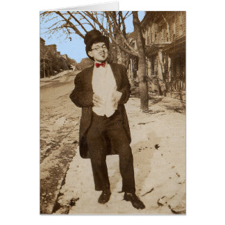 1920s vernacular photo classy young man cards