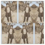 1920s vernacular photo classy young man fabric