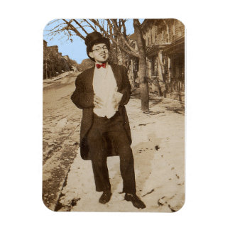 1920s vernacular photo classy young man magnet