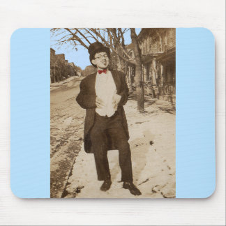 1920s vernacular photo classy young man mouse pad